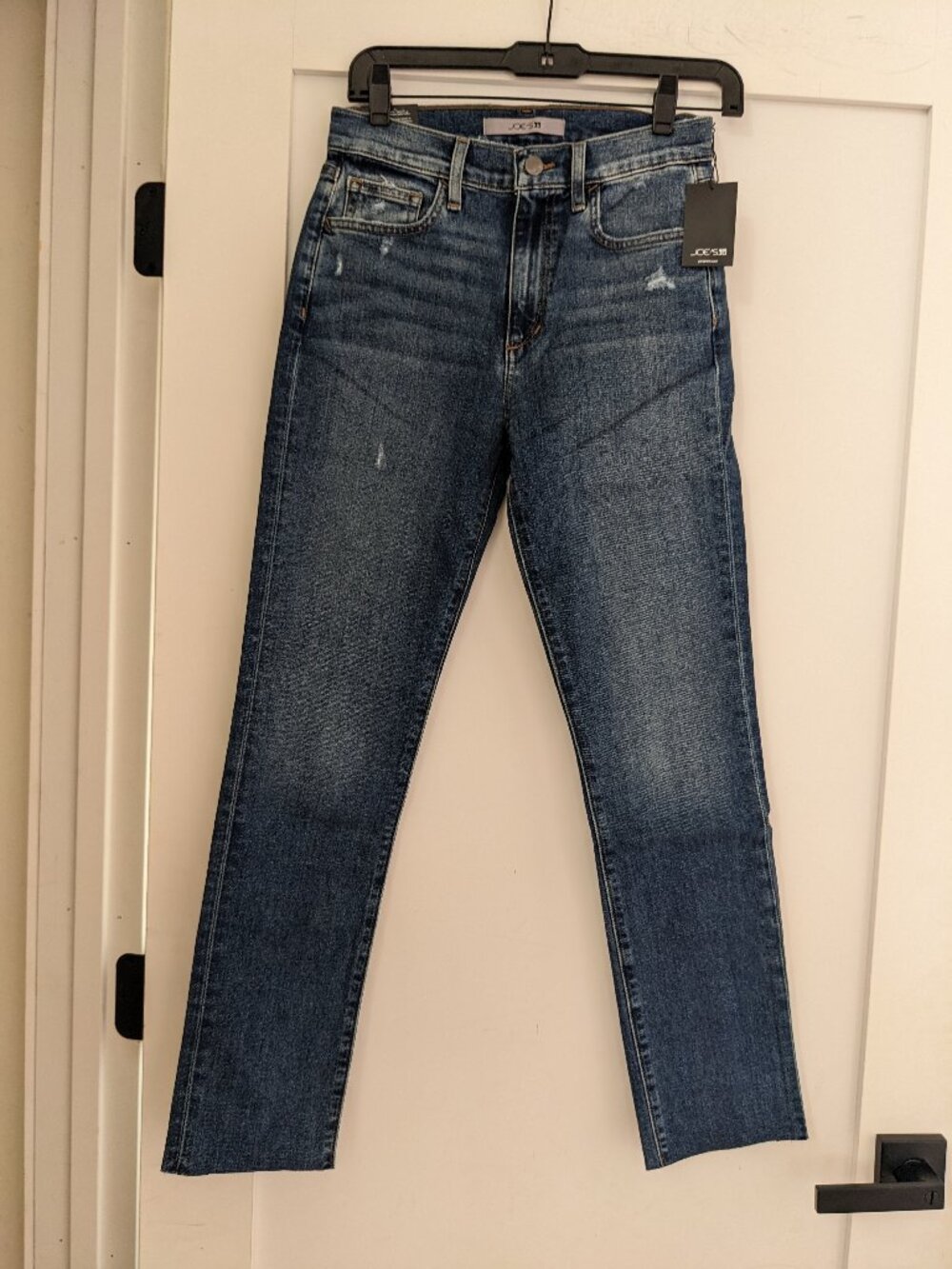 NWT Joe's Jeans high rise straight ankle jeans SIZE 25
